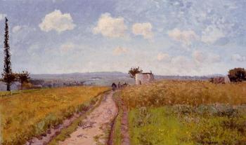 卡米耶 畢沙羅 June Morning, View over the Hills over Pontoise 卡米耶 畢沙羅 June Morning, View over the Hills over Pontoise
